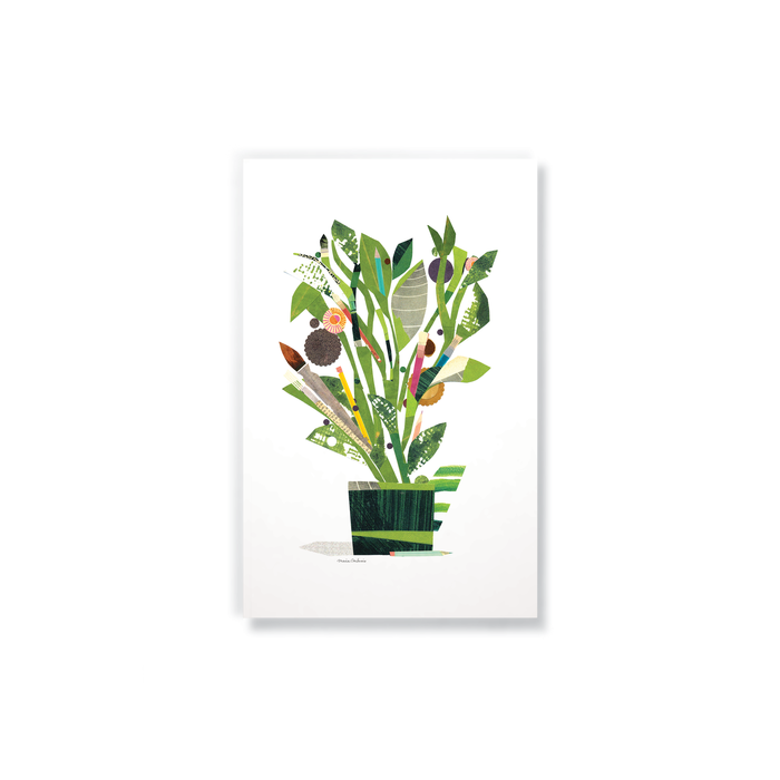 Plant With Tools Notebook