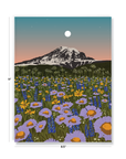 Mountain Flowers Large Layflat Notebook