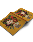 Autumnal Vase Large Layflat Notebook