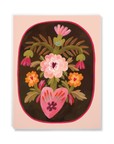 Blossoming Heart Large Layflat Notebook