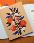 Orange Tree Large Layflat Notebook