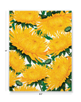 Dandelions Large Layflat Notebook