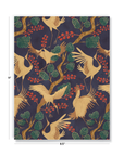 Cranes Large Layflat Notebook