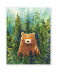 Brown Bear Large Layflat Notebook