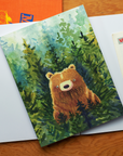 Brown Bear Large Layflat Notebook