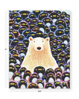 Polar Bear & Penguins Large Layflat Notebook