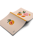 Everything's Peachy Medium Layflat Notebook