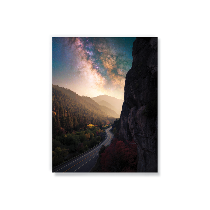 Heavenly Highways Medium Layflat Notebook