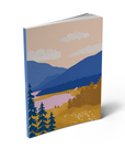 Mountain Majesty Medium Layflat Notebook - Mixed Media