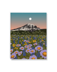 Mountain Flowers Medium Layflat Notebook