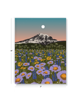 Mountain Flowers Medium Layflat Notebook