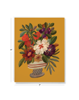 Autumnal Vase Medium Layflat Notebook