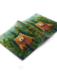 Brown Bear Medium Layflat Notebook