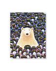 Polar Bear & Penguins Medium Layflat Notebook