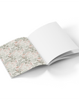 Dragonfly and Coneflower Medium Layflat Notebook - Mixed Media
