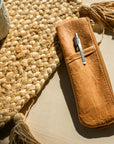Caramel Crinkle Pouch