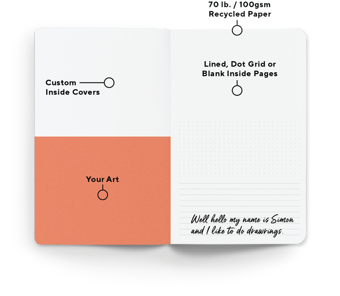 Custom Pocket Notebooks Denik Notebooks, Journals & Sketchbooks