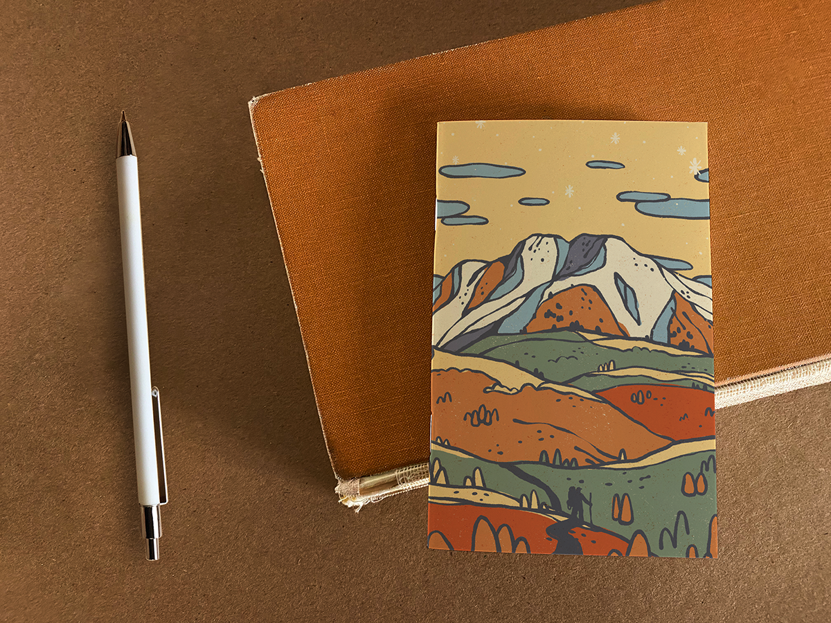 Autumn Mountain Pocket Notebook