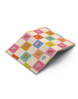 Petals & Checkers Pocket Notebook