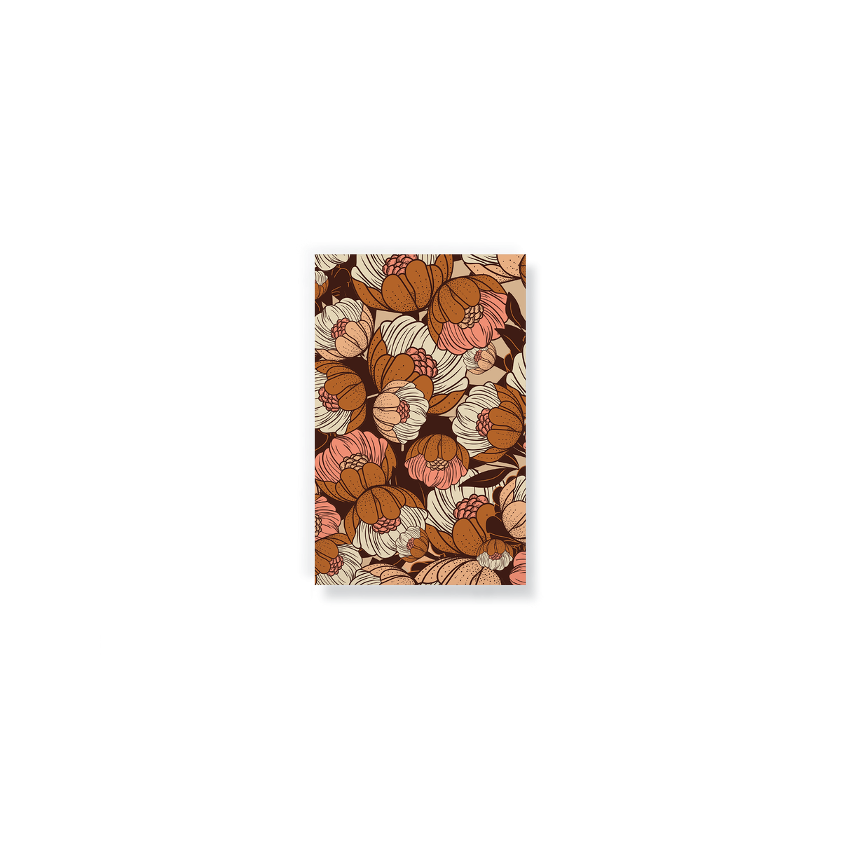 Rustic Notebook Page Rustic Blossoms Pocket Notebook | Denik