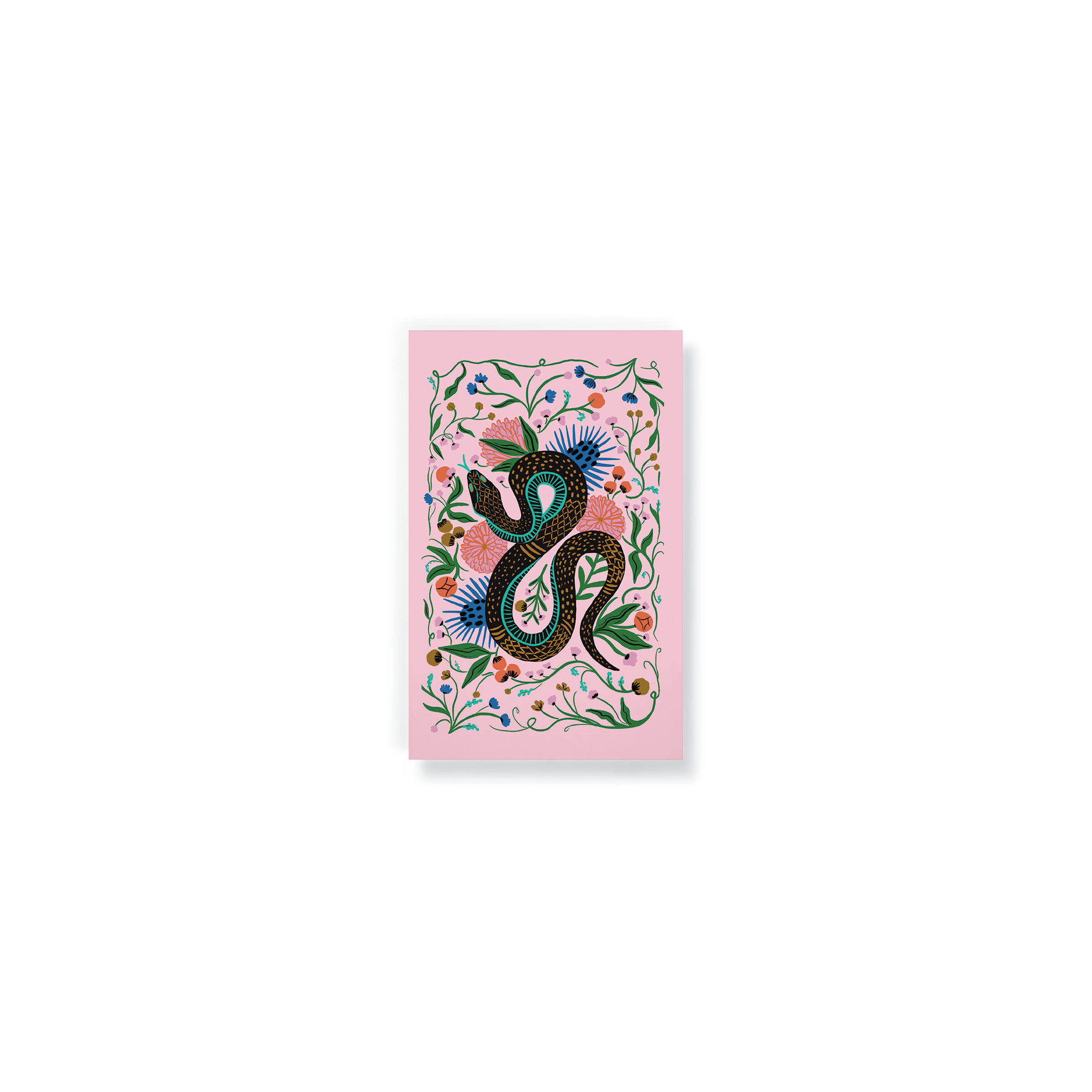Charmed Snake Pocket Notebook