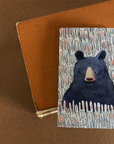 Black Bear & Bunnies Pocket Notebook