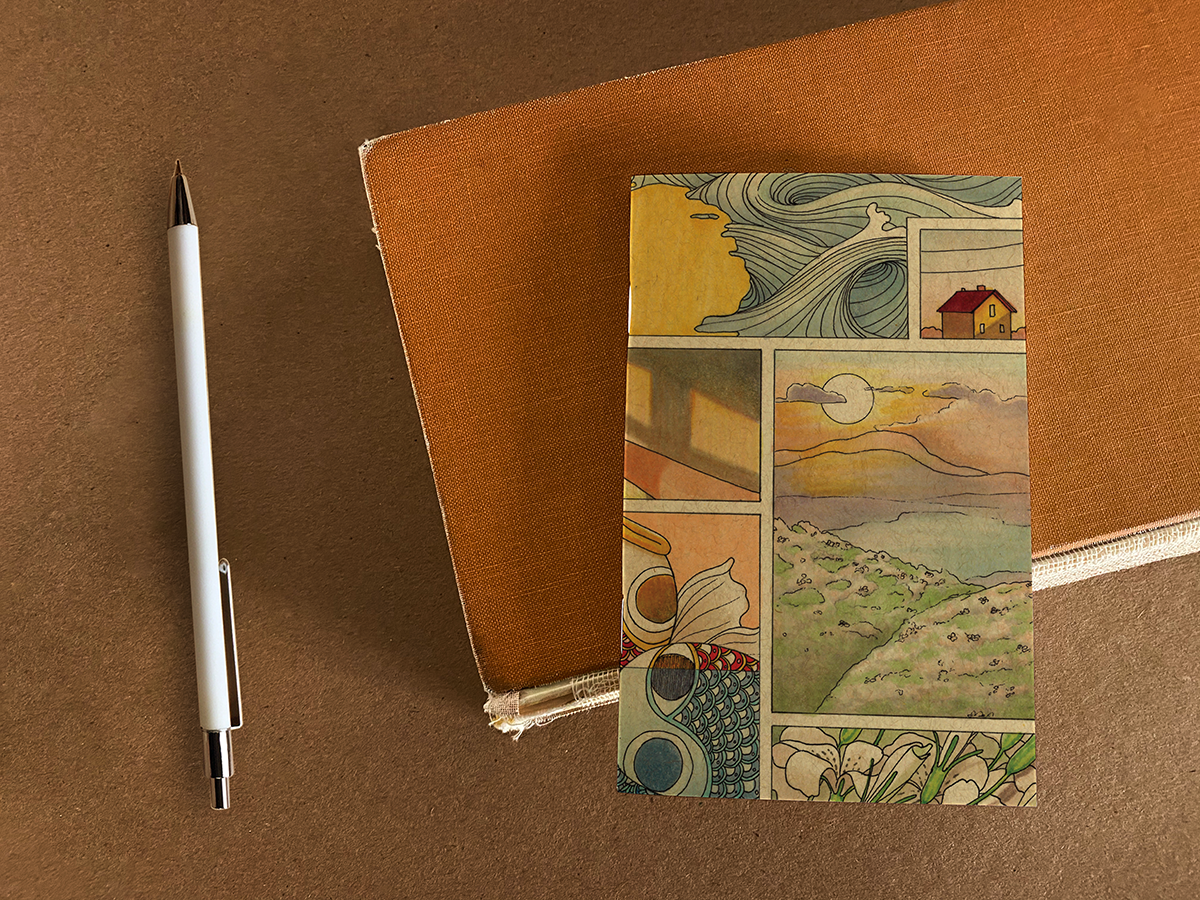 Collage Pocket Notebook