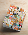Dog & Puppy Love Soft Touch Greeting Cards (6-Pack)
