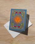 Sun Tarot Soft Touch Greeting Cards (6-Pack)