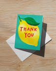 Thank You Lemon Soft Touch Greeting Cards (6-Pack)