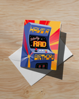 Rad Birthday Soft Touch Greeting Cards (6-Pack)