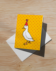 Birthday Duck Soft Touch Greeting Cards (6-Pack)