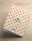 Polka Dot Cake Soft Touch Greeting Cards (6-Pack)