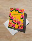 Sweetest Cherry Candy Soft Touch Greeting Cards (6-Pack)