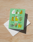 Very Merry Soft Touch Greeting Cards (6-Pack)
