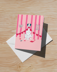 Dalmation Love Soft Touch Greeting Cards (6-Pack)