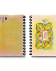 Lemon Bunch Wire-O Hardcover Undated Planner