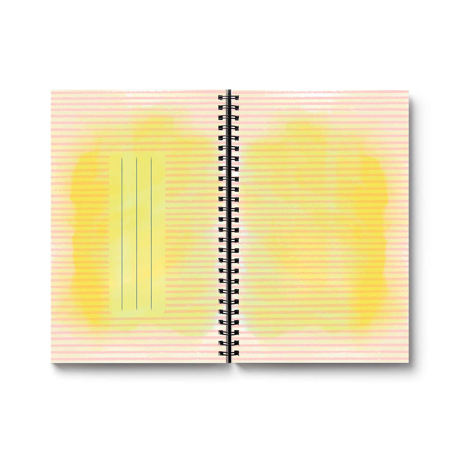 Lemon Bunch Wire-O Hardcover Undated Planner