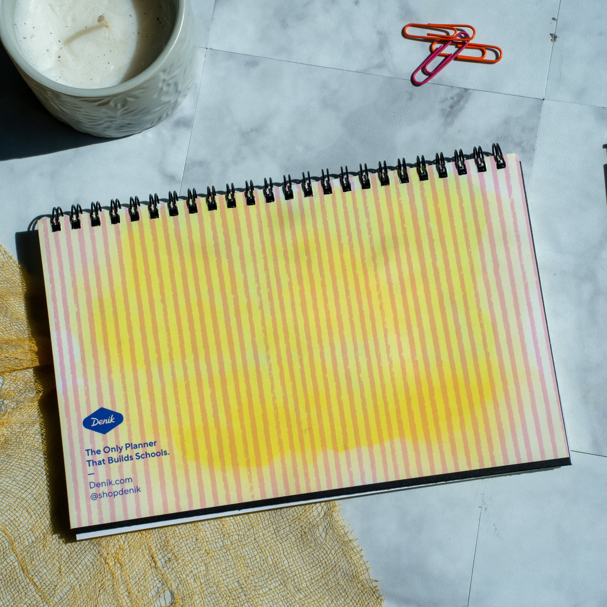 Lemon Bunch Classic Wire-O Undated Planner