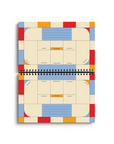 Mondrian Grid Classic Wire-O Undated Planner
