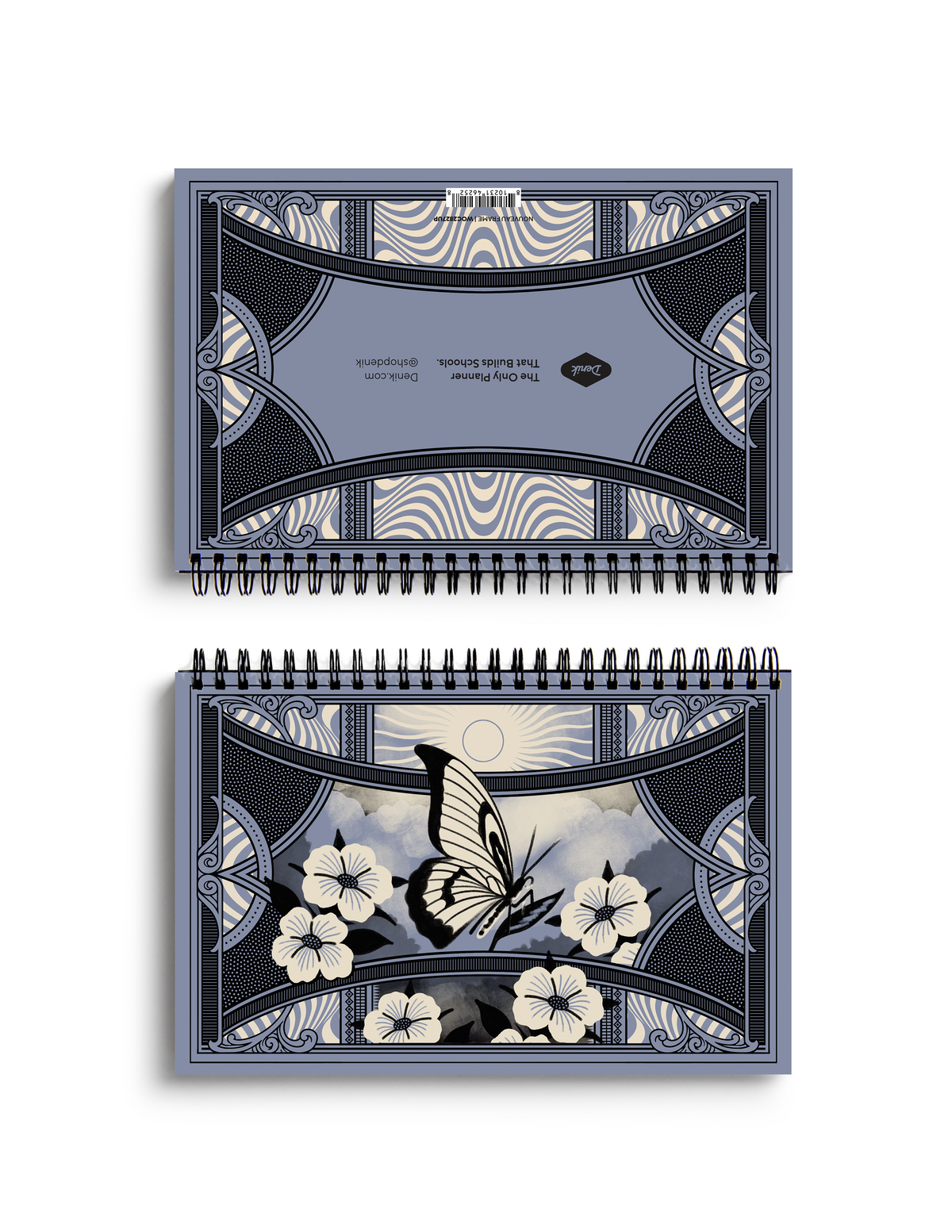 Nouveau Frame Classic Wire-O Undated Planner