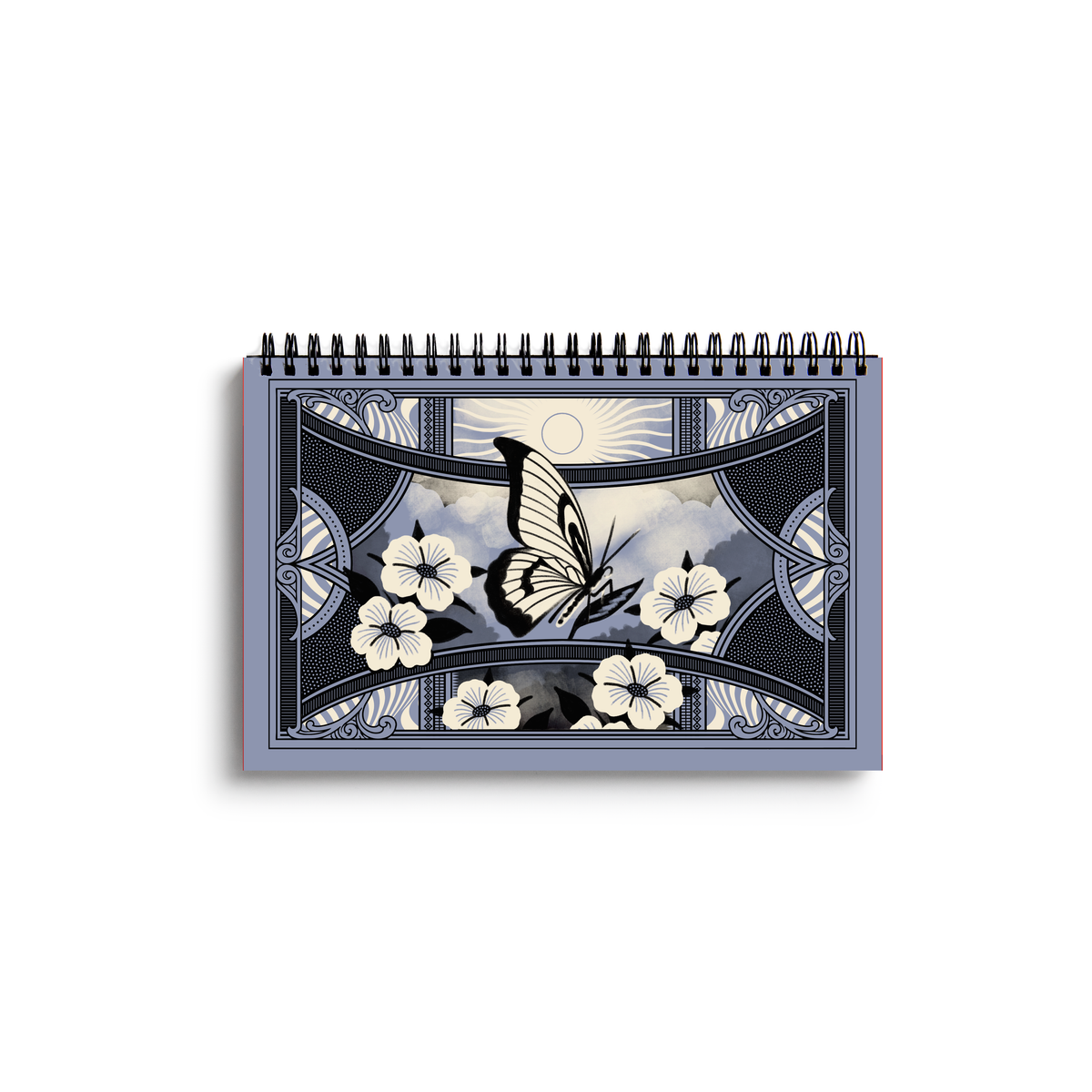Nouveau Frame Classic Wire-O Undated Planner