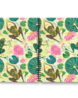 Leap Year Frogs Large Wire-O Notebook