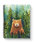 Brown Bear Large Wire-O Notebook