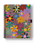 Candytuft Medium Wire-O Spiral Notebook