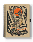 Roadrunner Out West Medium Wire-O Spiral Notebook