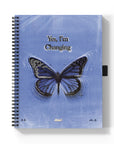 Yes I'm Changing Medium Wire-O Spiral Notebook