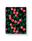 Cherries Medium Wire-O Spiral Notebook