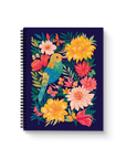 Garden of Wings Medium Wire-O Spiral Notebook