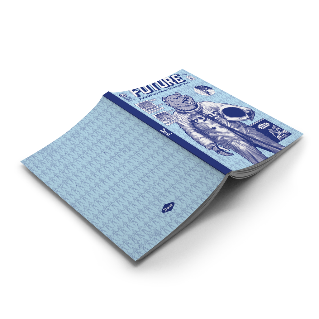 Bright Future Bear Classic Layflat Notebook